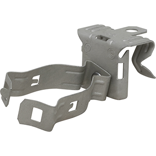 FH050C100 - Flange Clip Hammer On with Conduit Clip