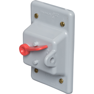 WTSC - Single Gang Weatherproof Toggle Switch Cover