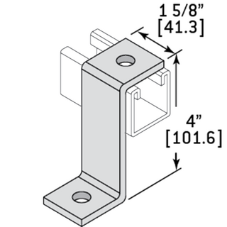 Z306 - Z-Fitting 2 Hole Support 4