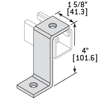 Z307 - Z-Fitting 2 Hole Support 5