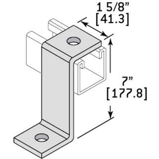 Z309 - Z-Fitting 2 Hole Support 7