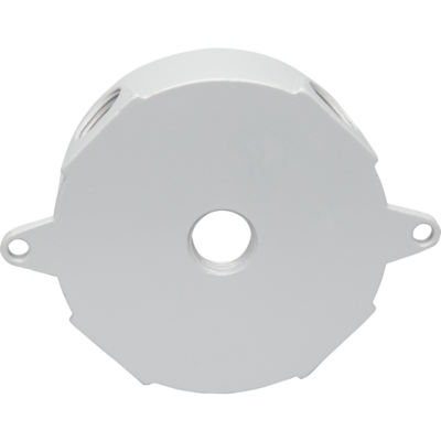 BRD-4-W White Weatherproof Round Outlet Box - Quantity 40
