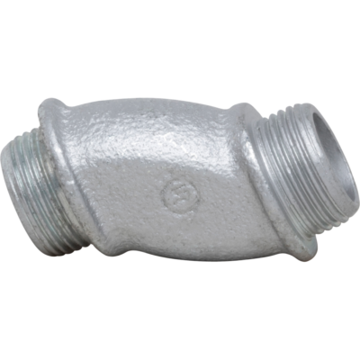 1 RIGID OFFSET NIPPLE MALLEABLE IRON - Centaur Installation