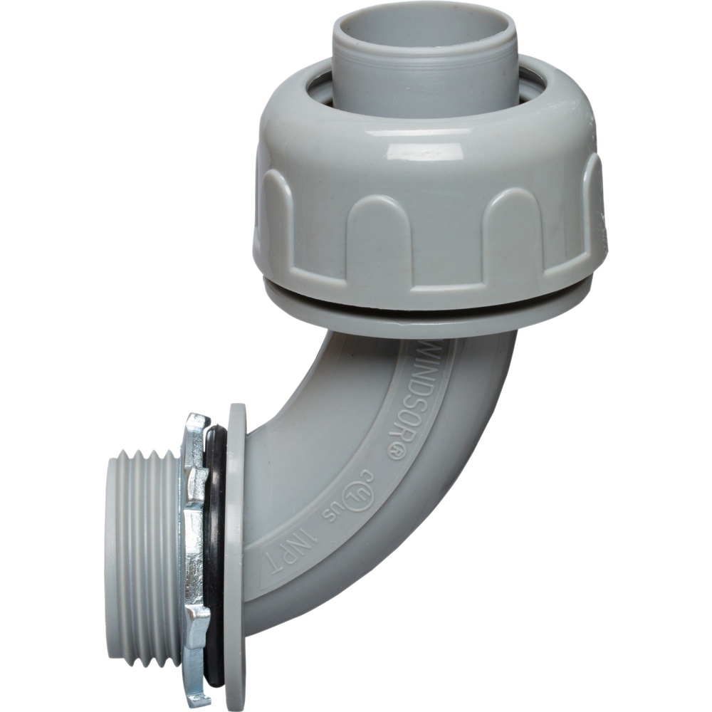 Hot Products 56-3012 1/2" 90 Degree Water Bypass Fitting – Black Automotive Coolant Elbow